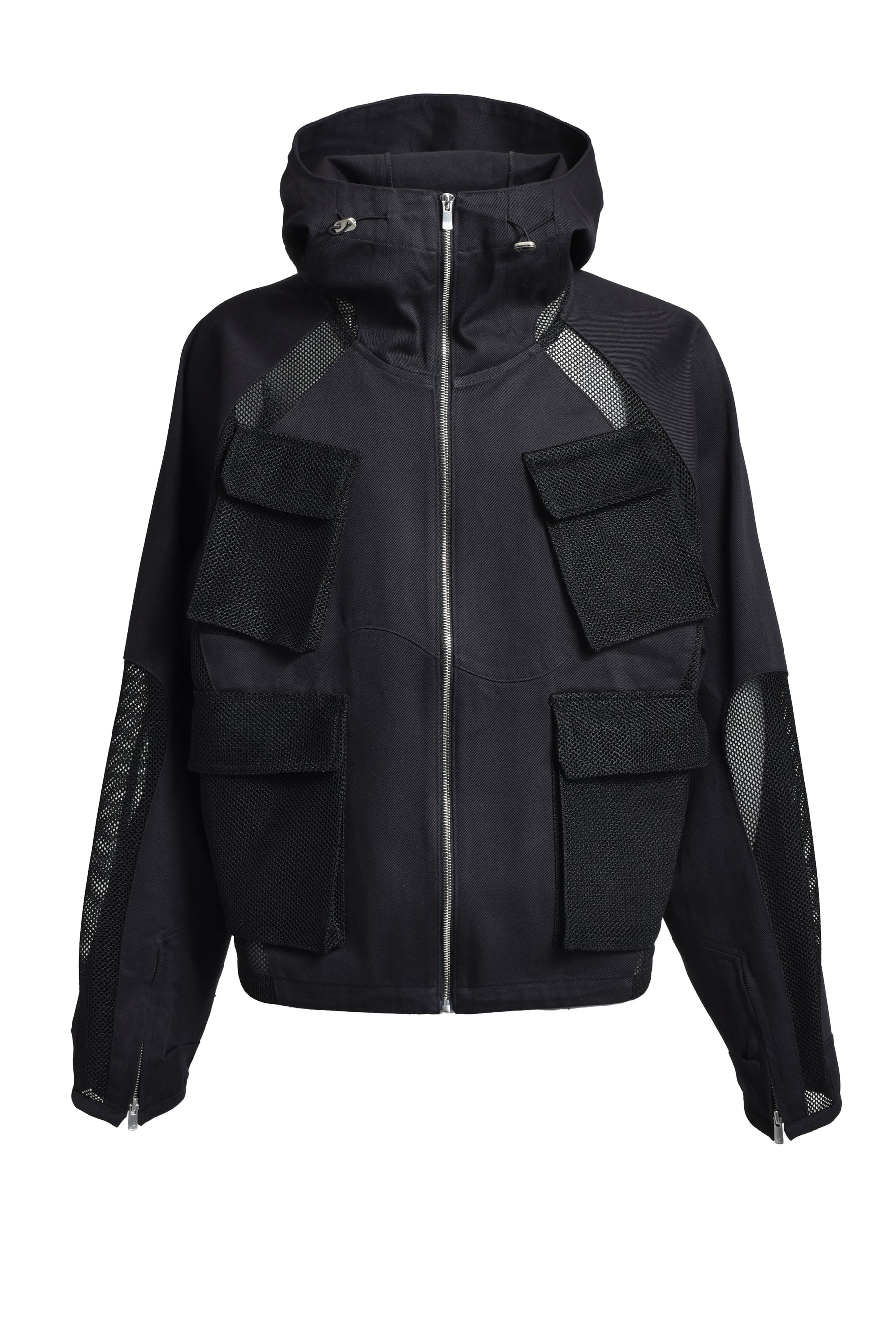AIRE MULTI MESH POCKET JACKET / BLK - 6