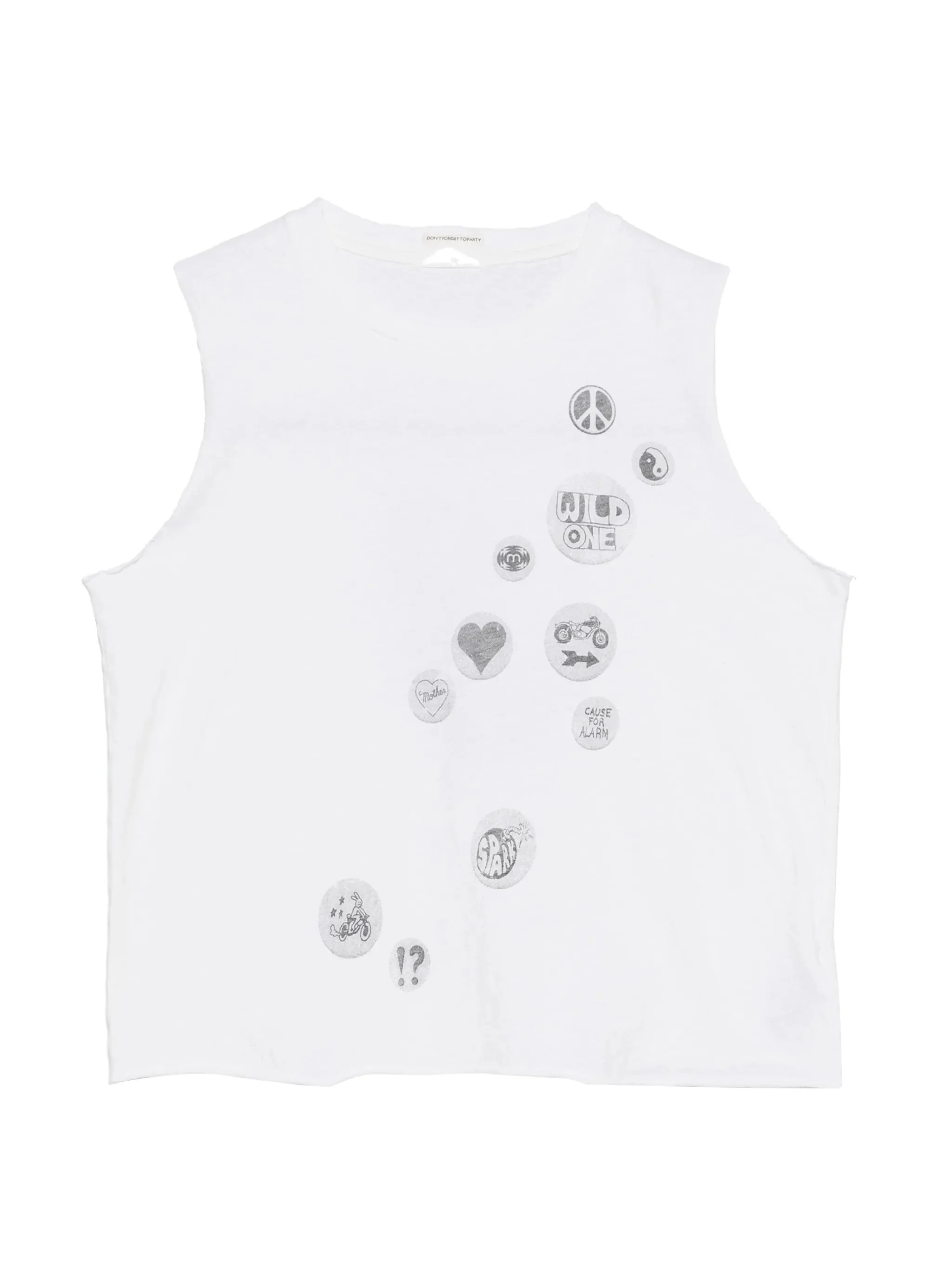 Mother Graphic-print Sleeveless Top - 1