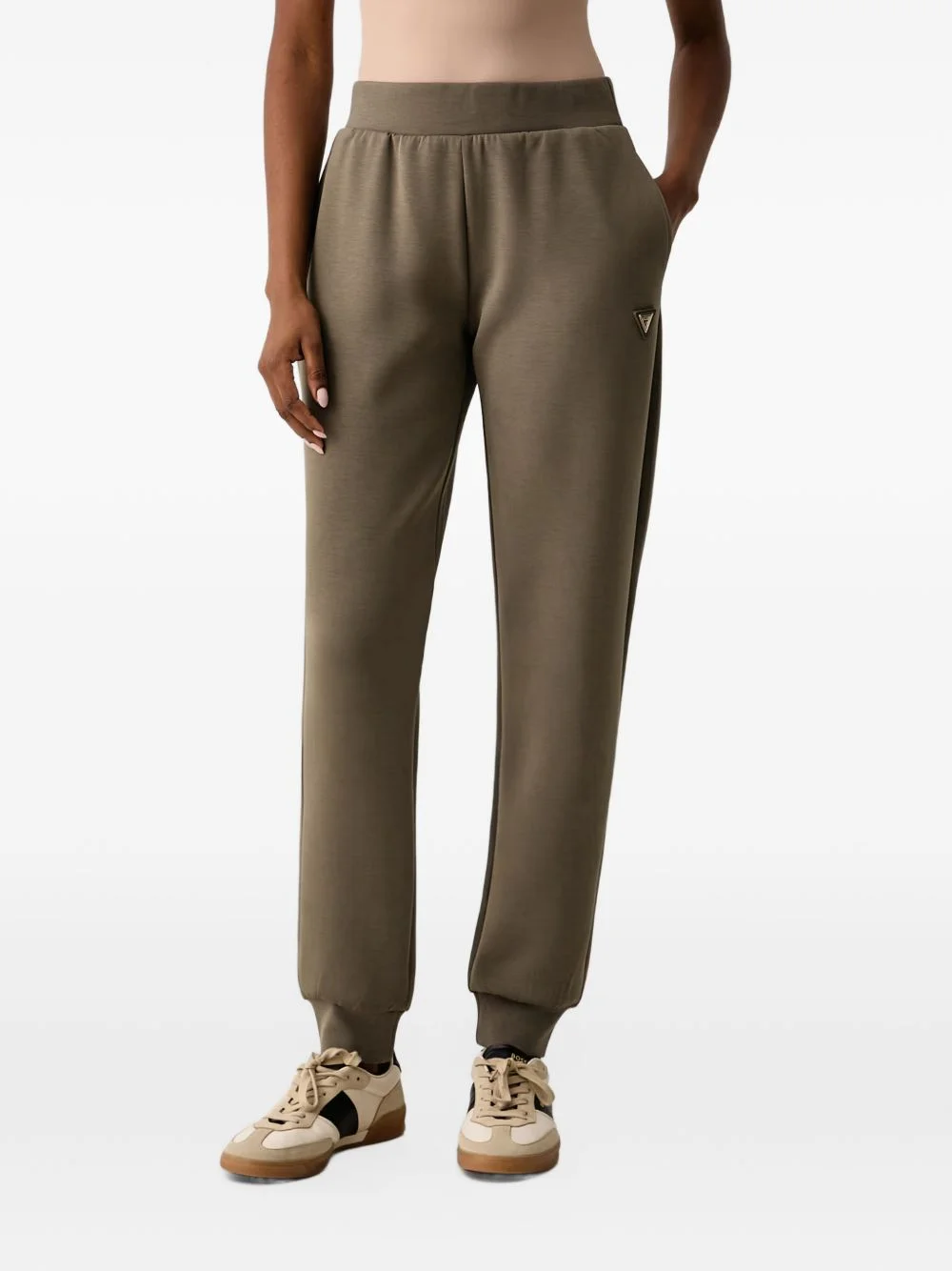 Olympe logo-plaque track pants - 1