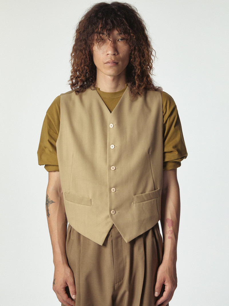 Piccolo Paradiso Vest Beige - Magliano 4