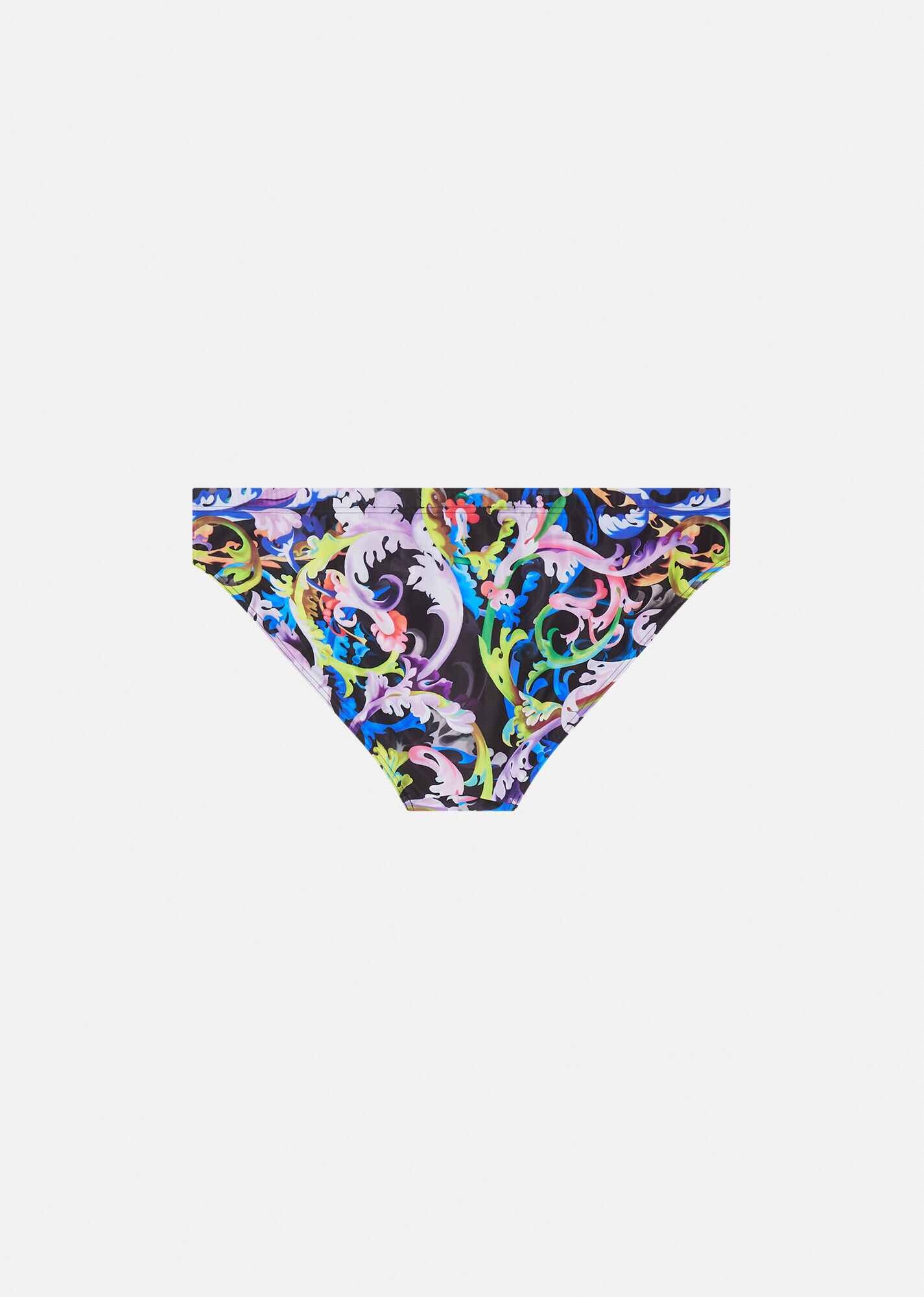 Baroccoflage Print Swim Briefs - 3