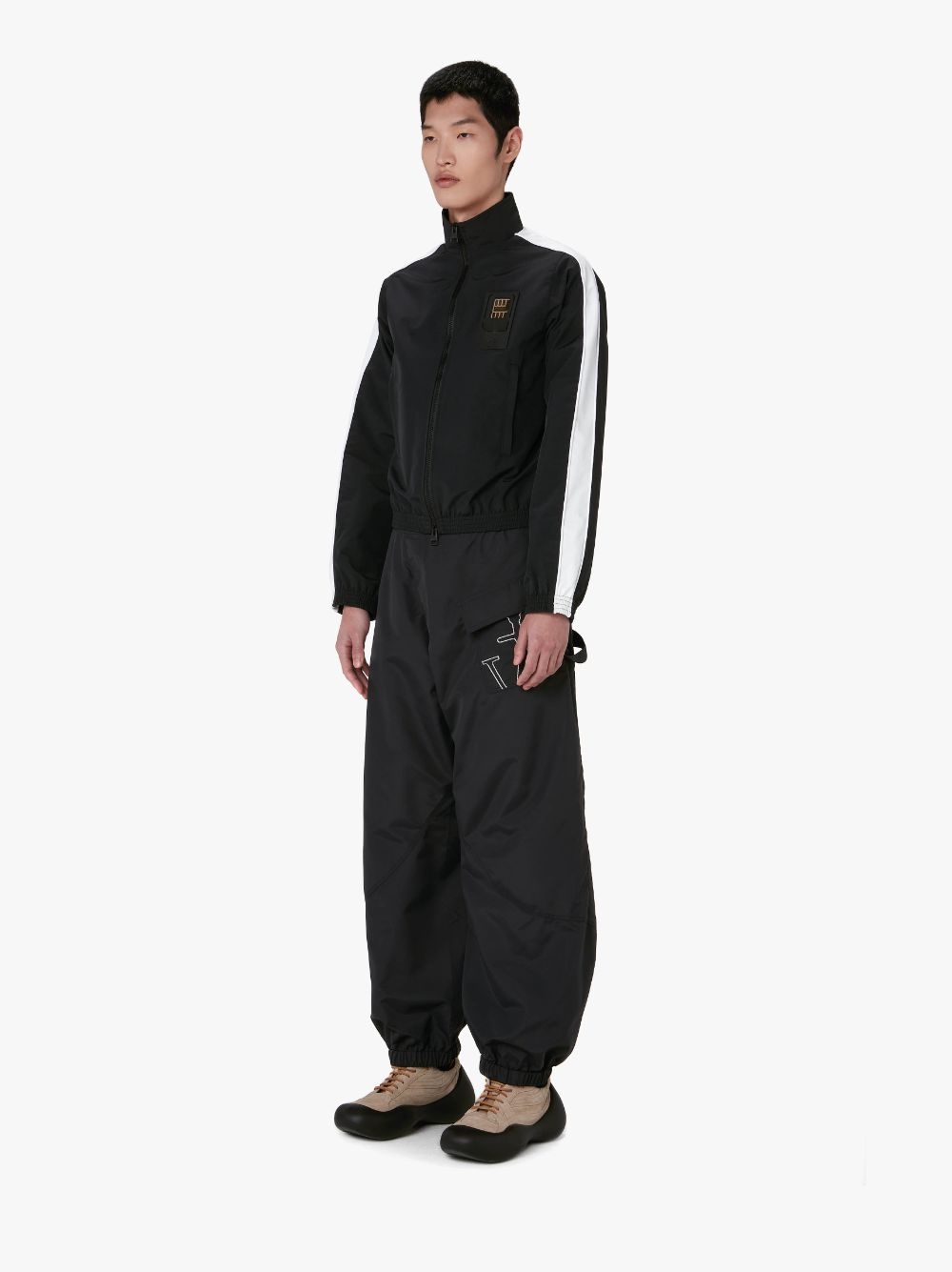ZIP FRONT TRACK JACKET - 4
