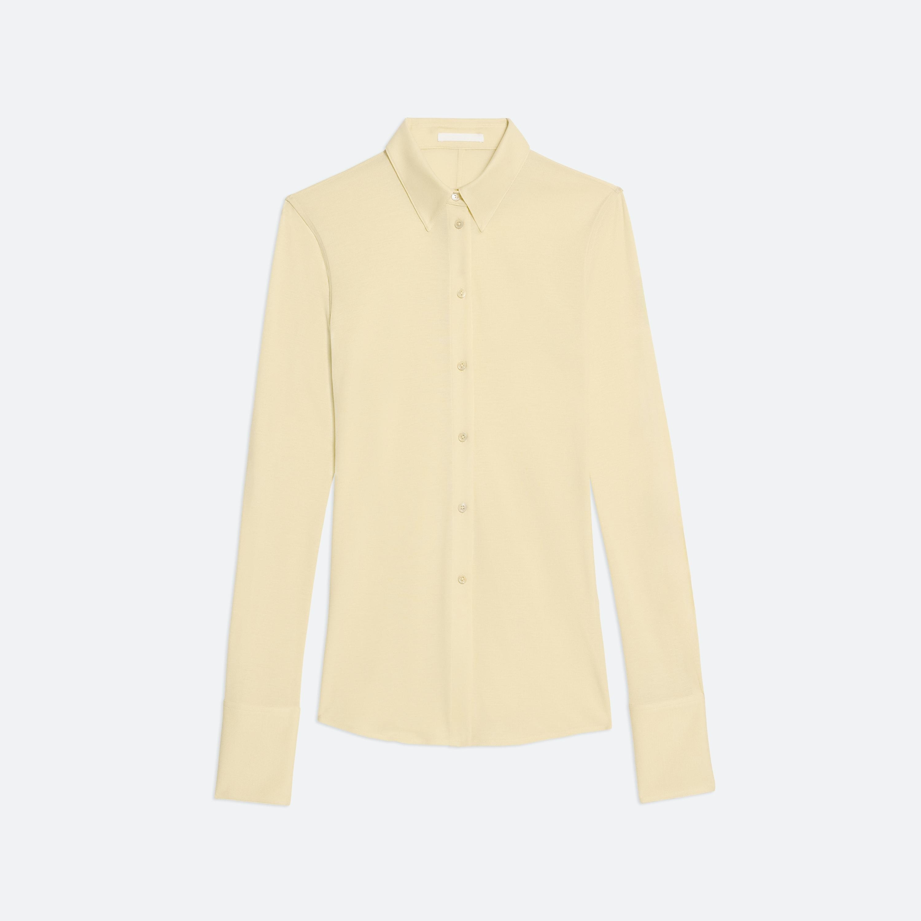SLIM RIB SHIRT - 1