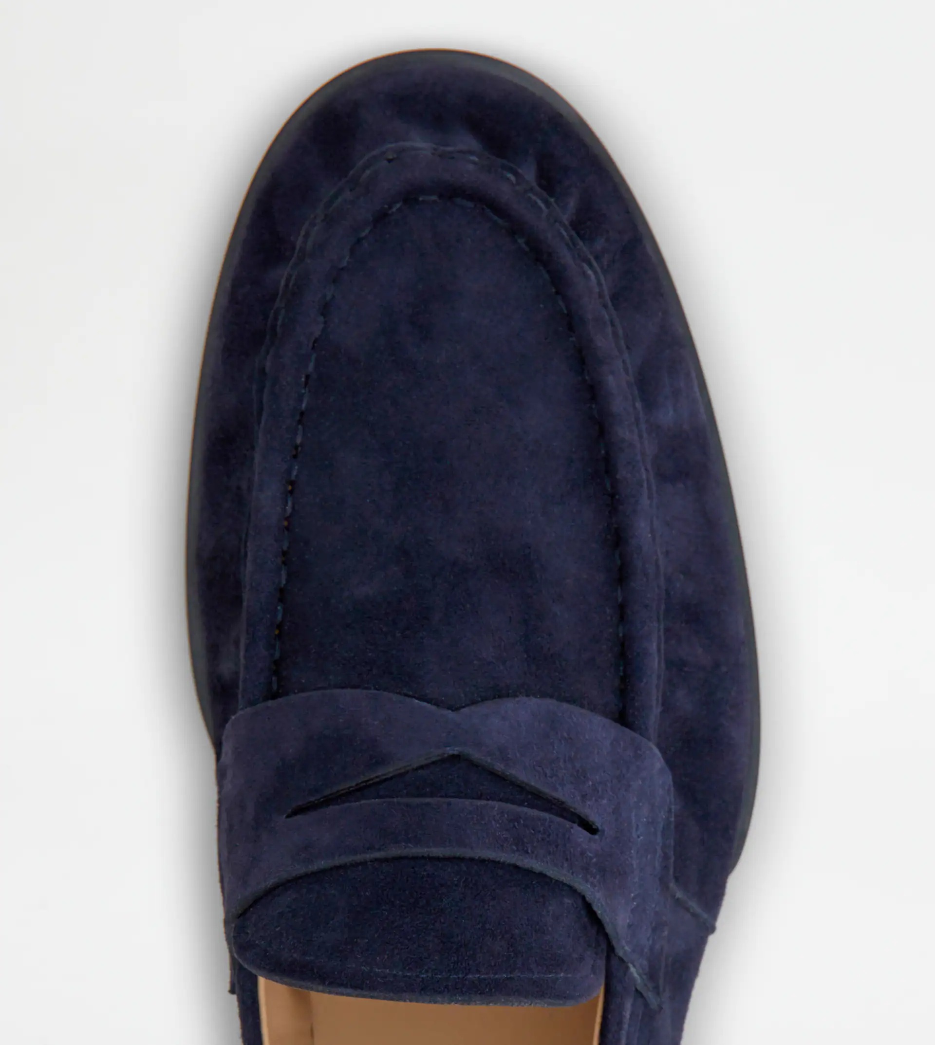 LOAFERS IN SUEDE - BLUE - 3