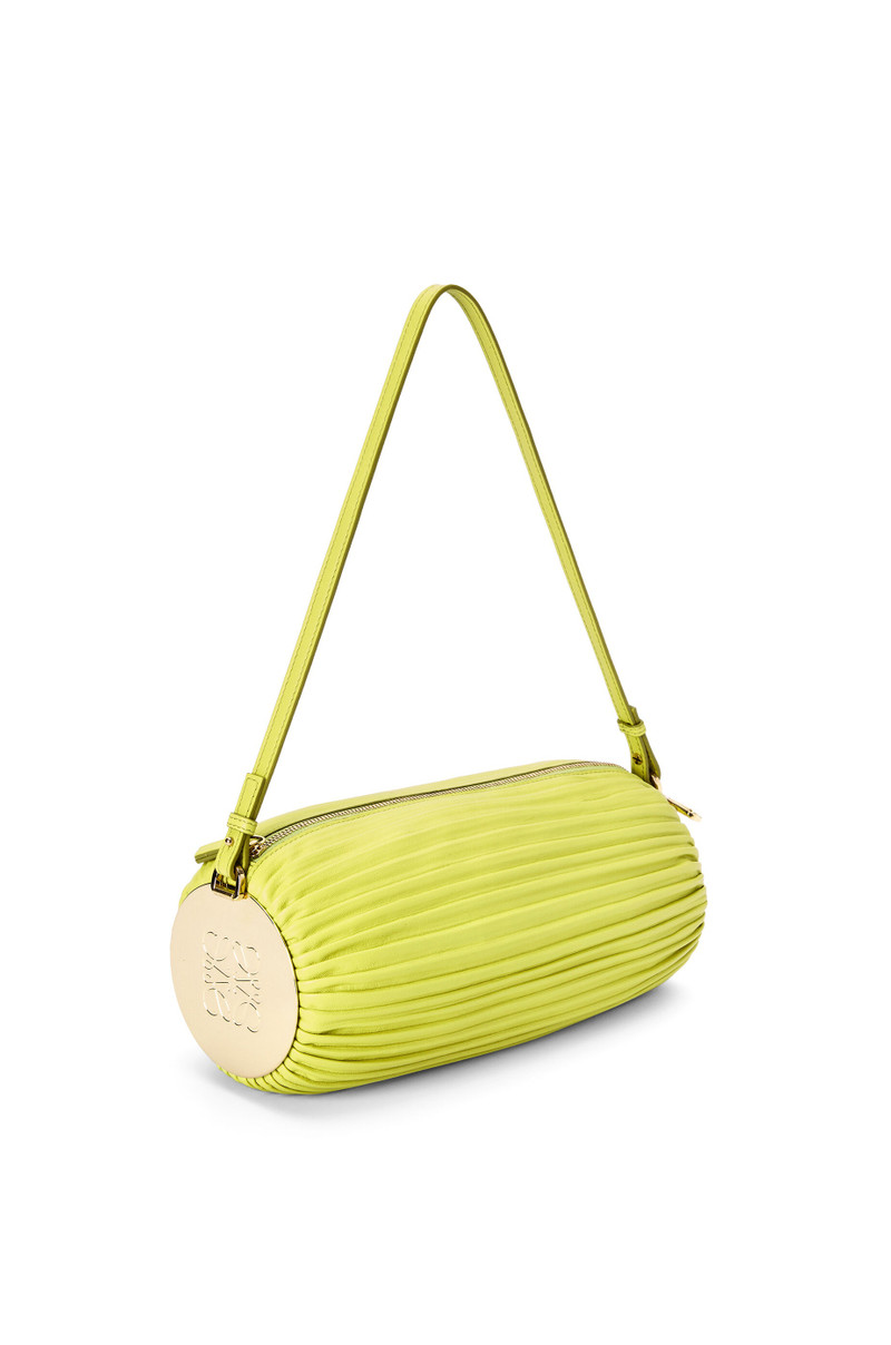 Loewe Bracelet pouch in pleated nappa outlook