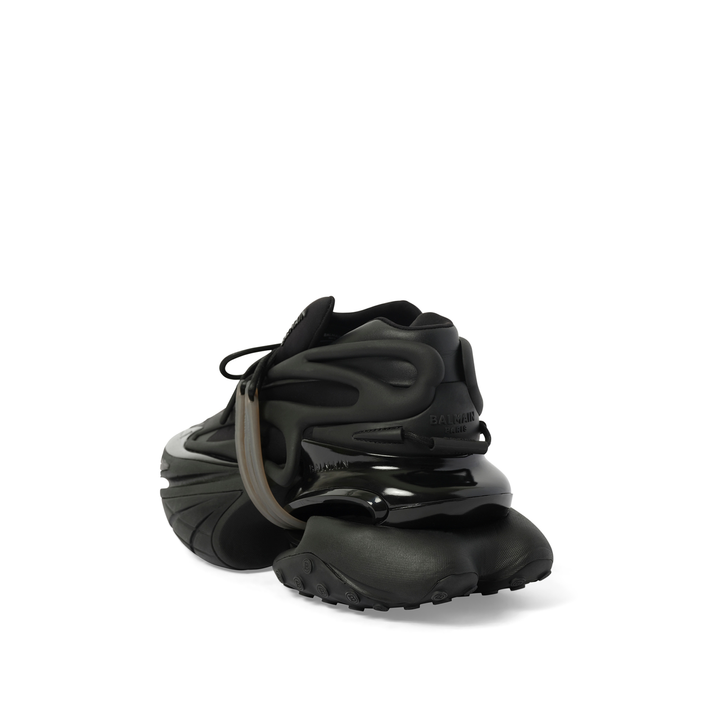 Unicorn Low Neoprene Sneaker in Black - 3