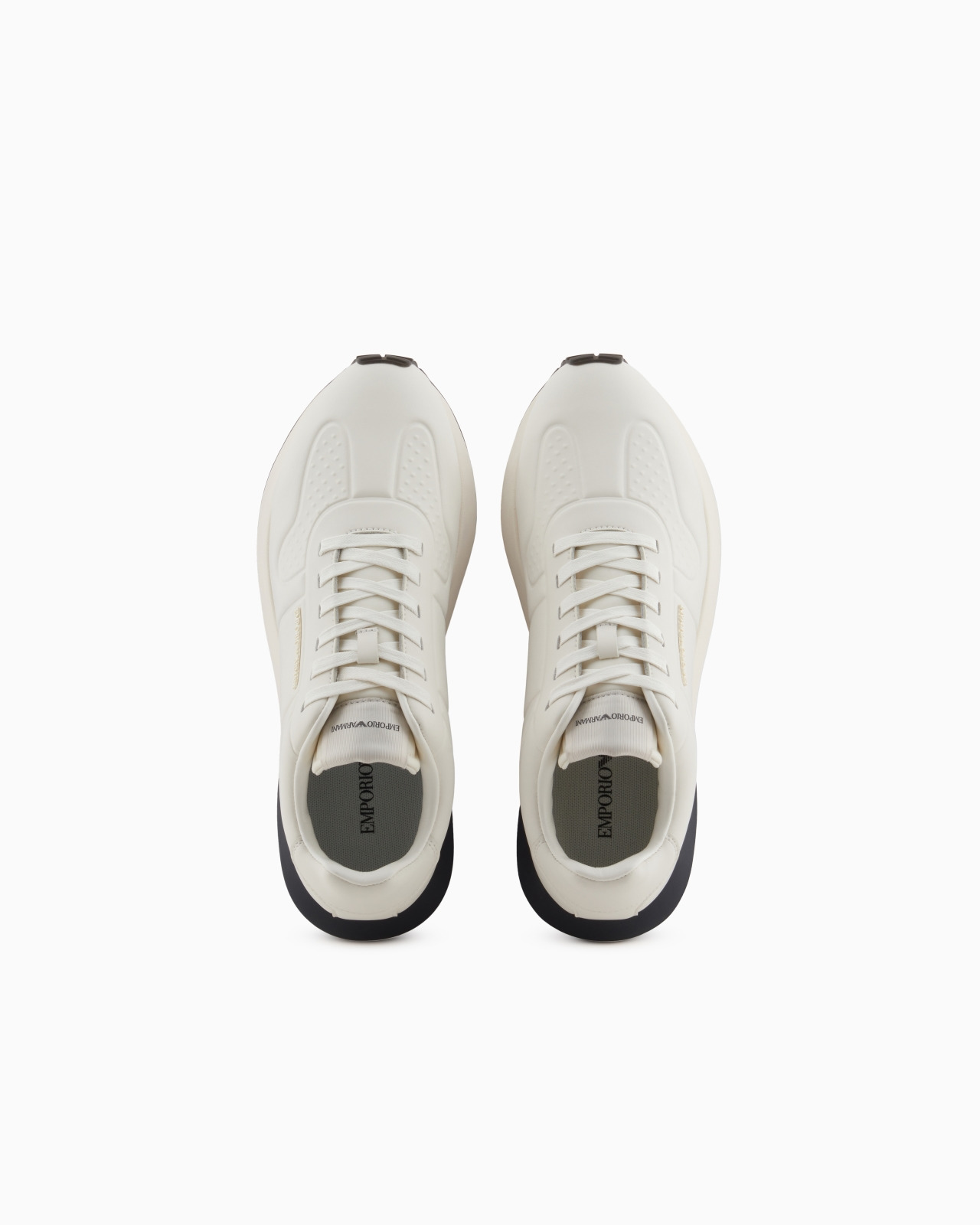 LEATHER SNEAKERS WITH THERMOFORMED DETAILS - 3