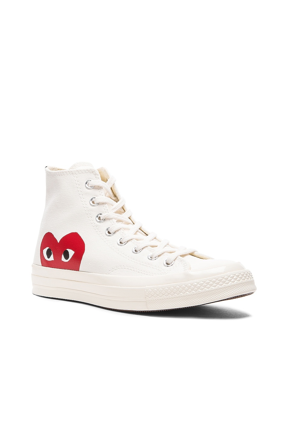 Converse Large Emblem High Top Canvas Sneakers - 2
