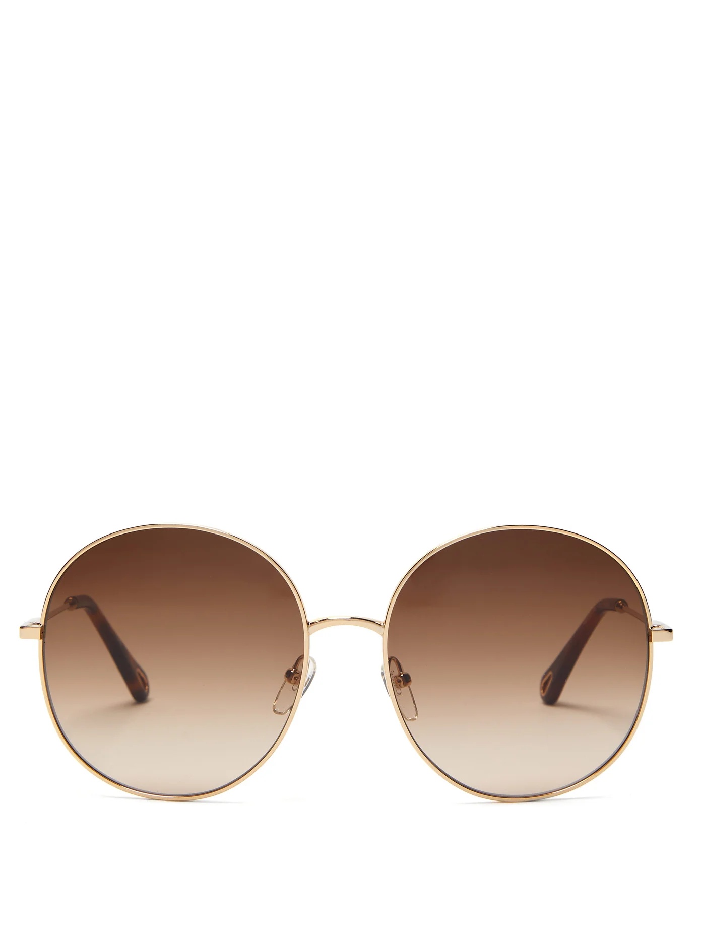 Round metal sunglasses - 1