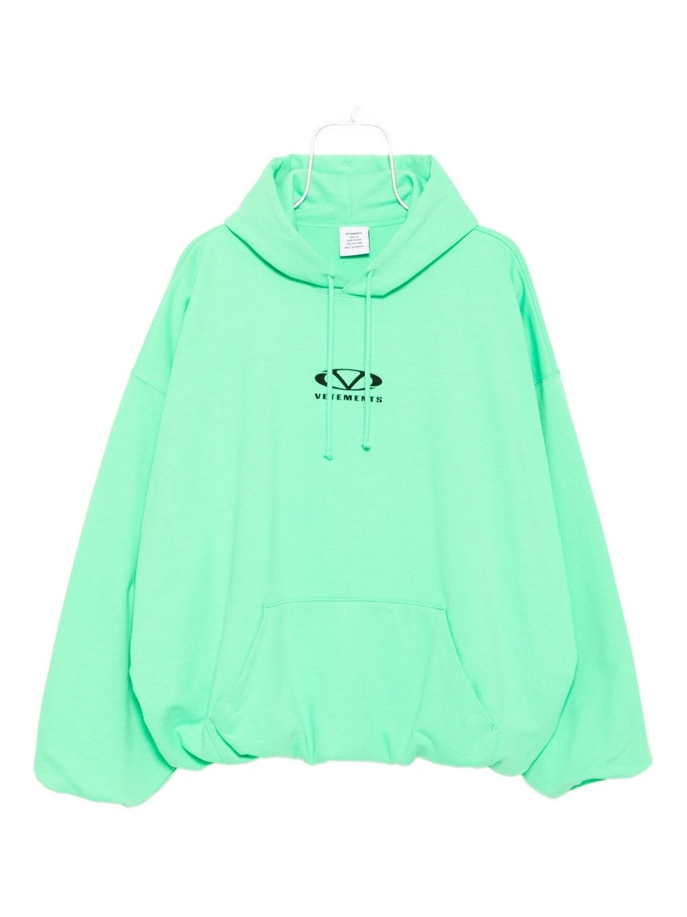 oval logo hoodie - 1