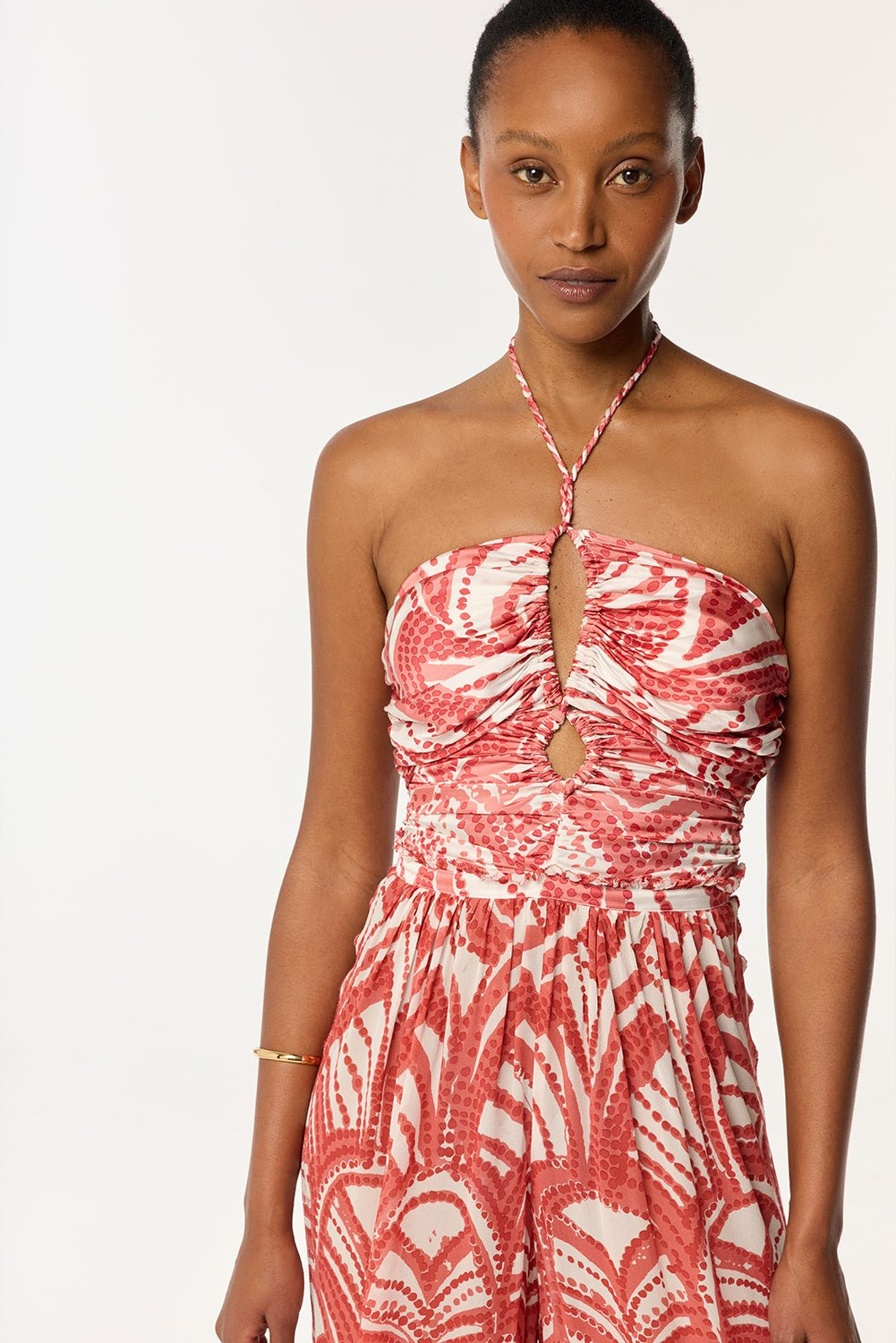 Long Jumpsuit Claudia - Pink Himba - 4