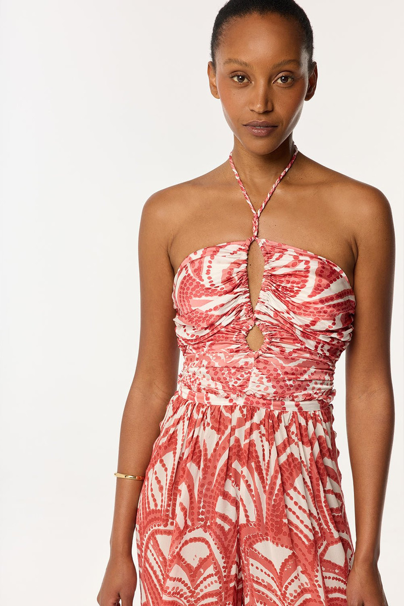 Long Jumpsuit Claudia - Pink Himba 4