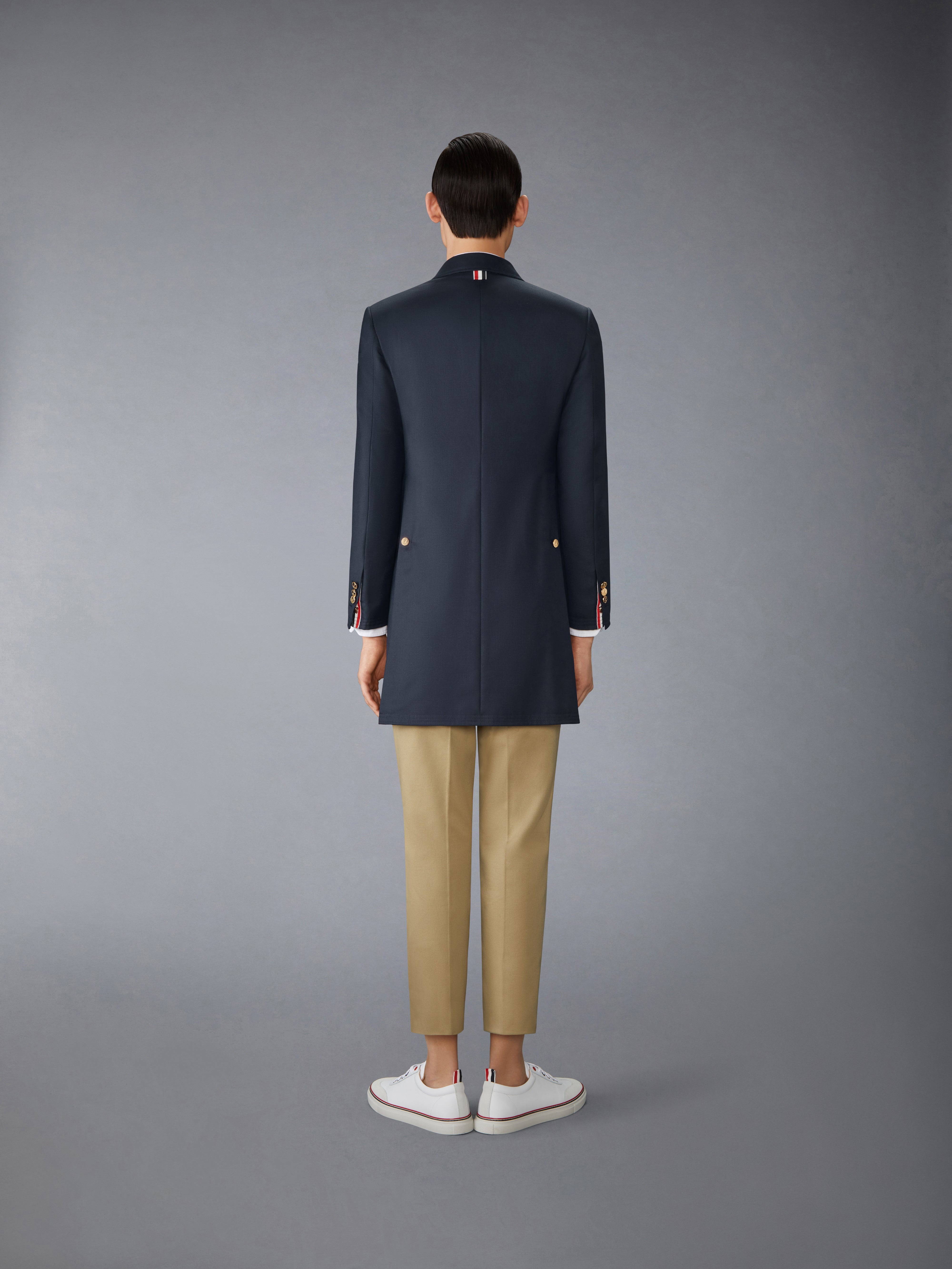 SUPER 120s TWILL CHESTERFIELD OVERCOAT - 4