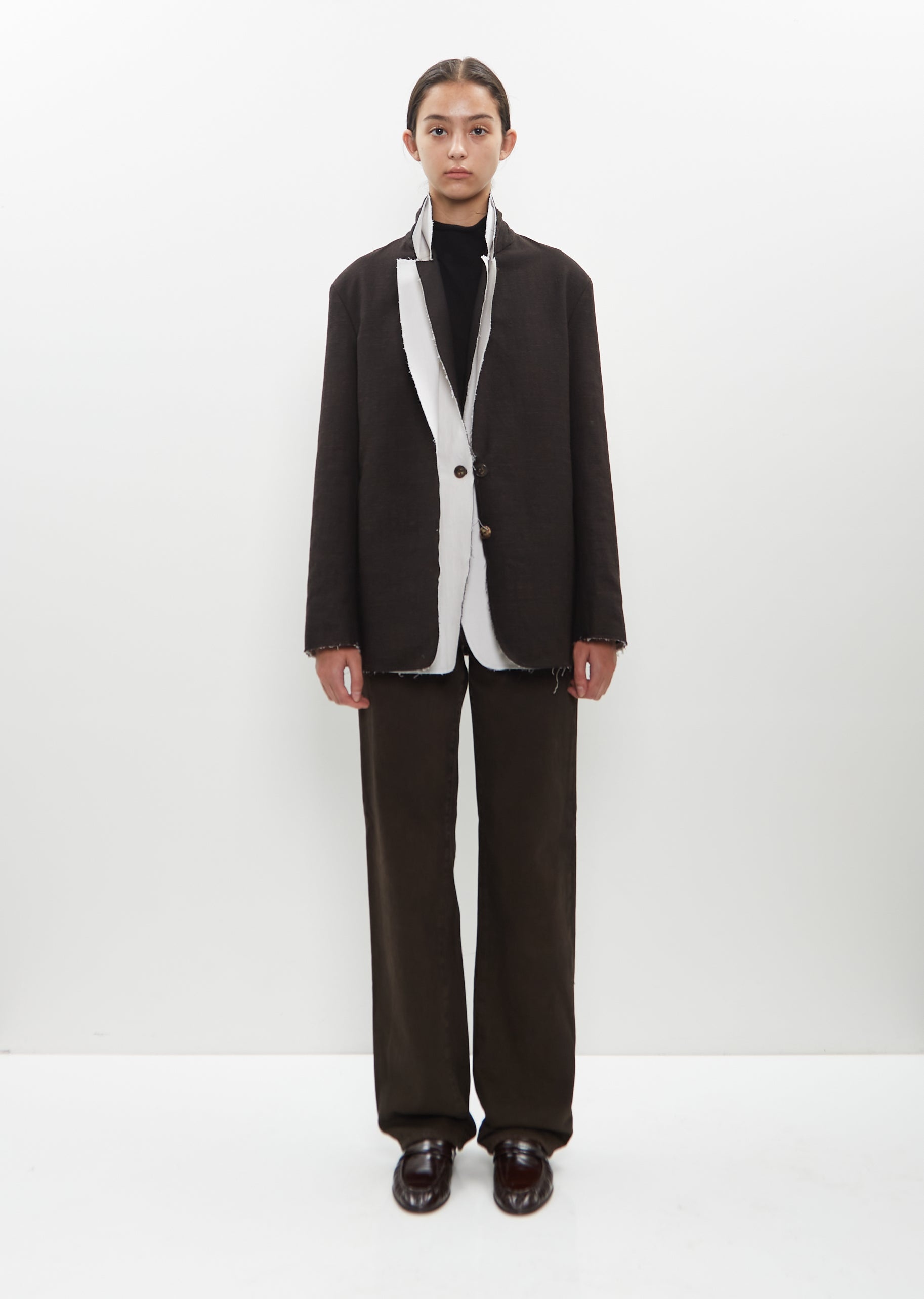 Textured Wool-Cotton Lysandre Jacket - 4