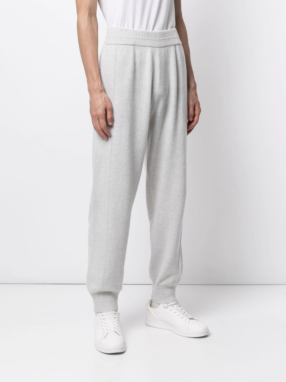 corduroy-detail track pants - 3