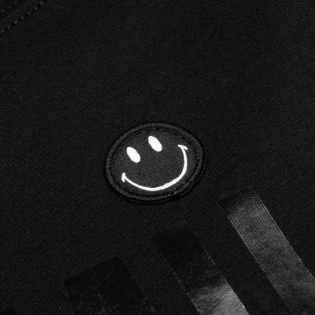 RAF SIMONS X SMILEY RSMILEY PRINT BIG FIT T-SHIRT - BLACK - 4