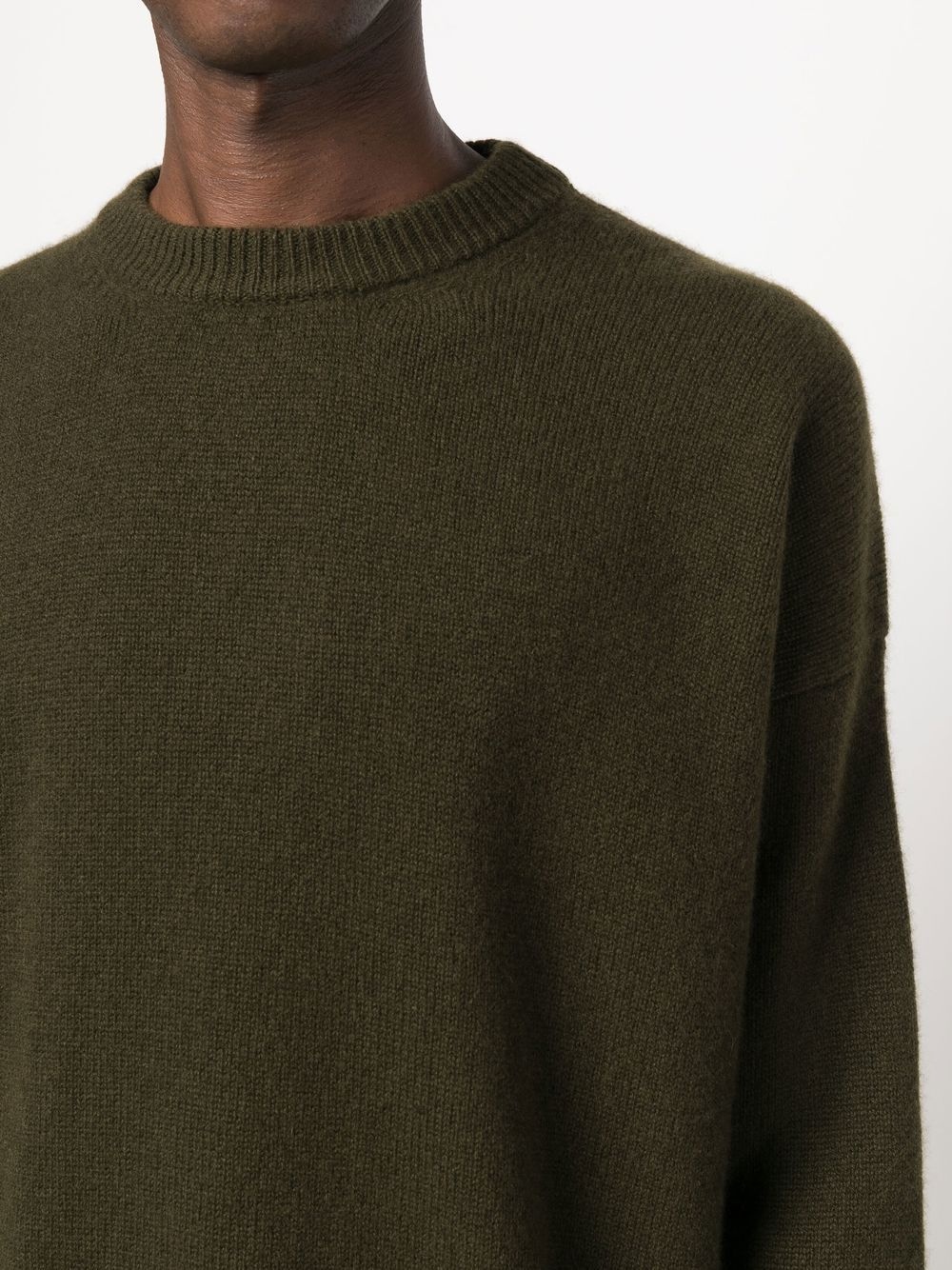 crew neck cashmere jumper - 5