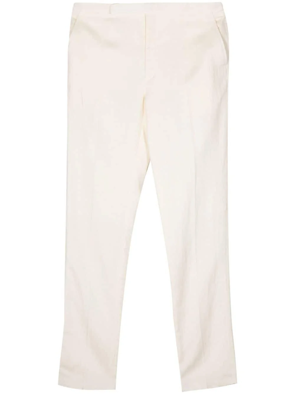 shantung tapered trousers - 1