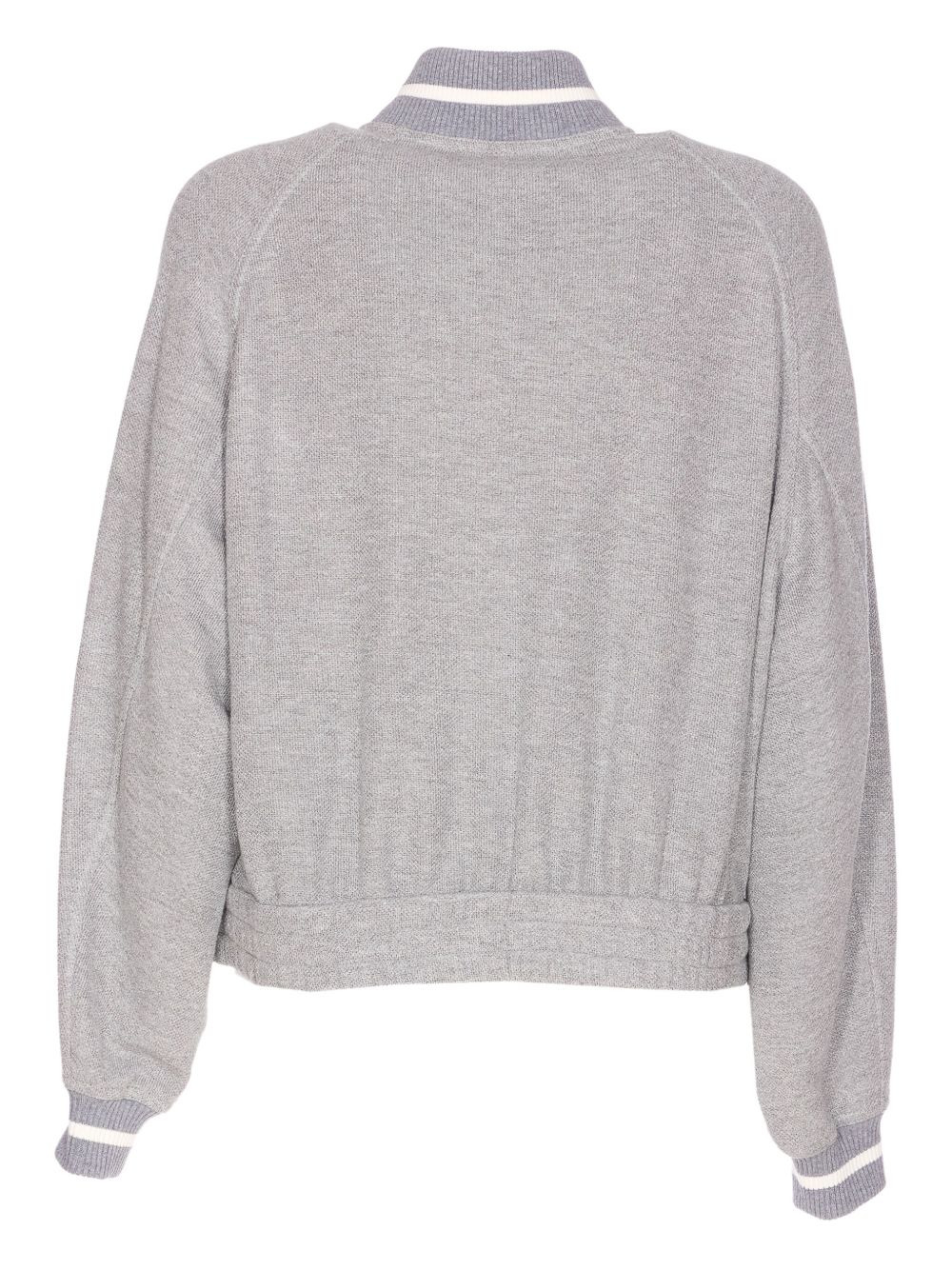 embroideed-logo sweatshirt - 2