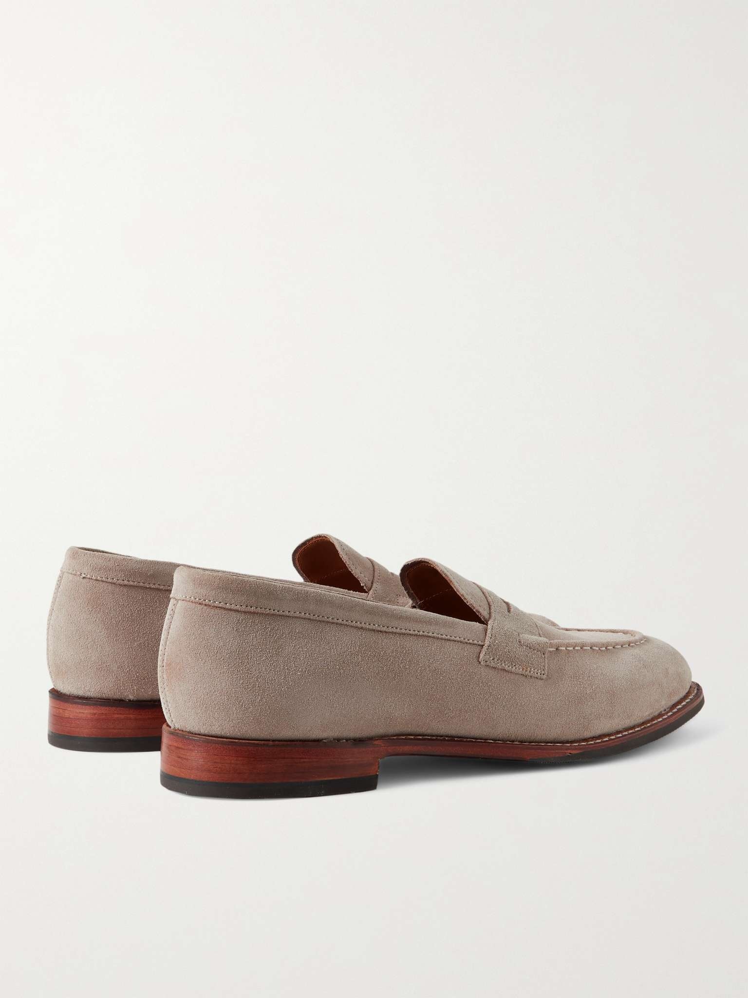 Lloyd Suede Penny Loafers - 5