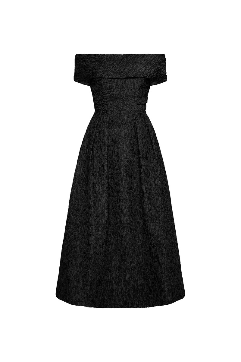 Helene Off Shoulder Midi Dress 1