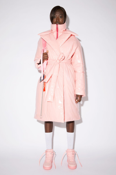 Acne Studios Padded face coat - Blush pink outlook