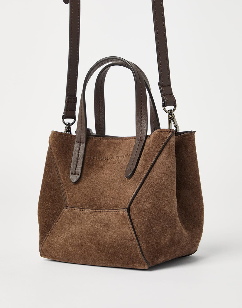 BC Duo mini bag in suede with monili 3