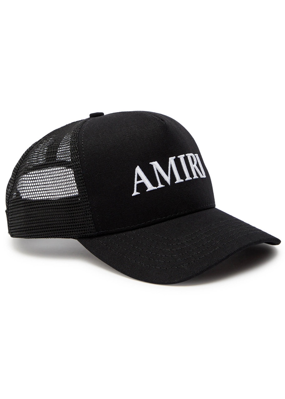 Amiri Logo-embroidered Canvas and Mesh cap - 1