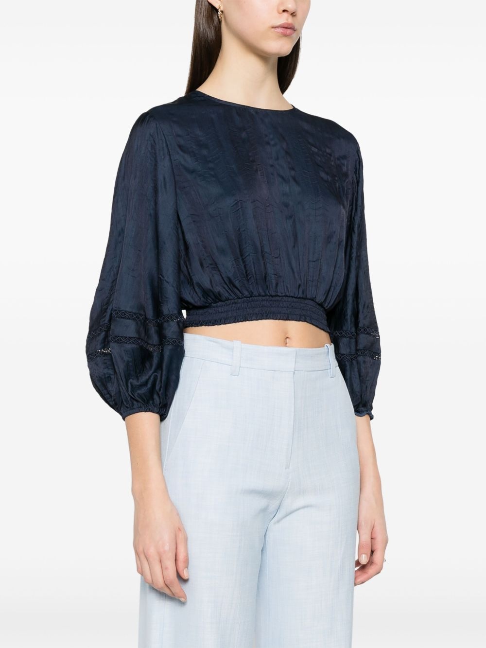 balloon-sleeves blouse - 3