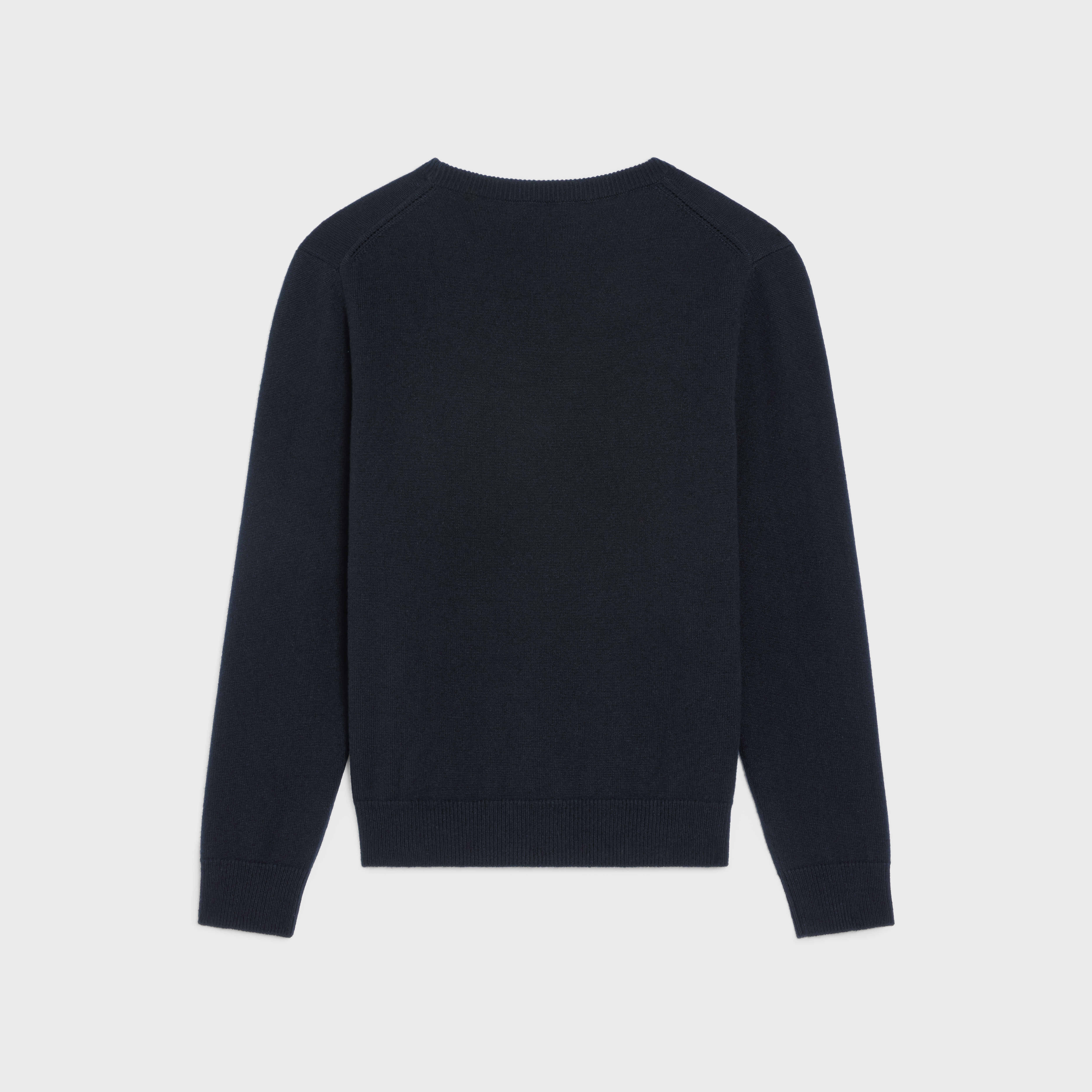 V-NECK SWEATER IN HERITAGE CASHMERE - 2