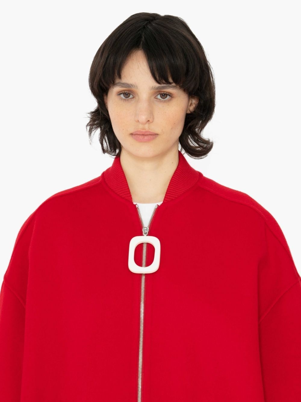 zip-front bomber jacket - 5
