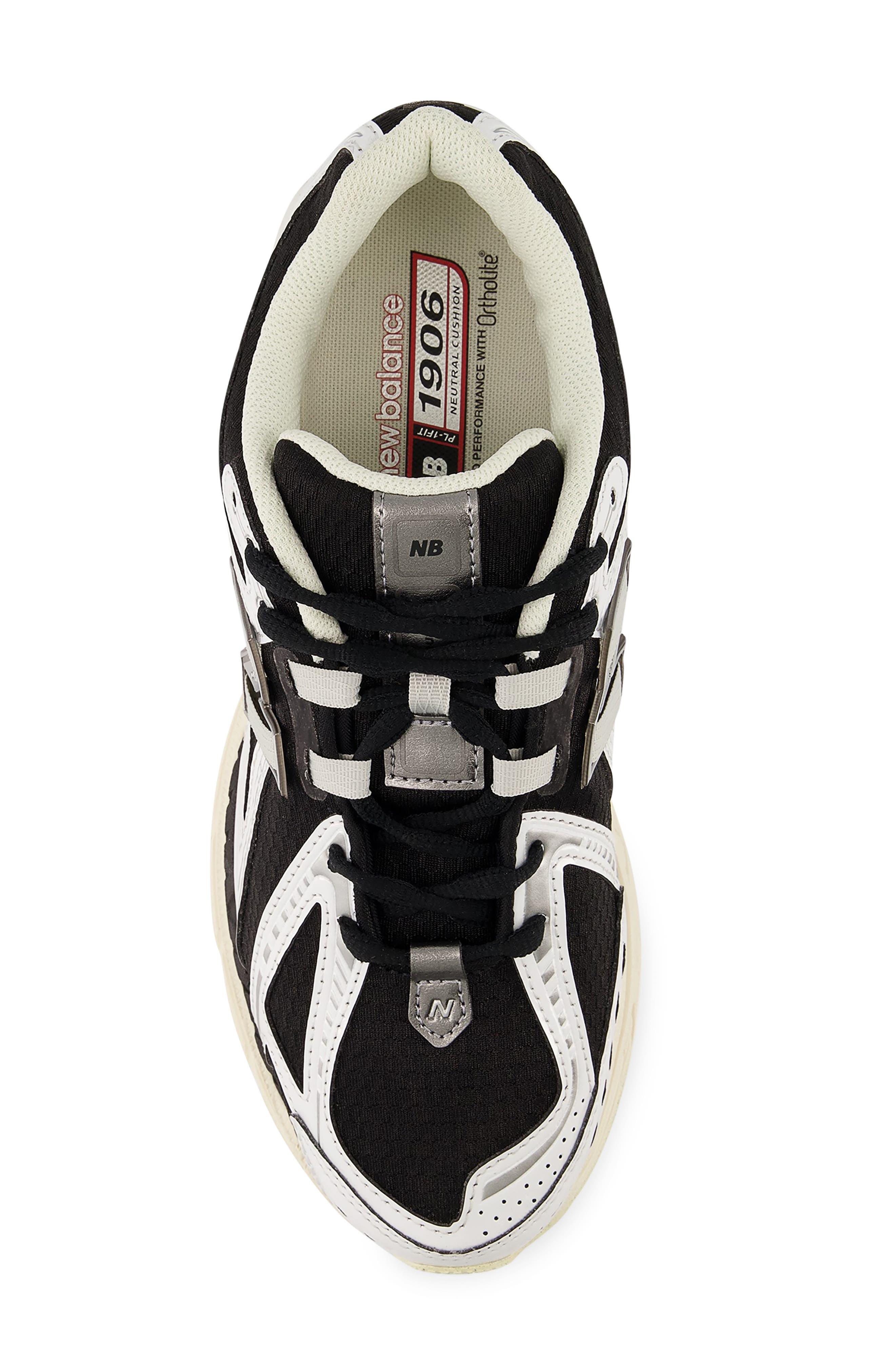 New Balance Gender Inclusive 1906R Running Shoe in White/Black at Nordstrom - 3