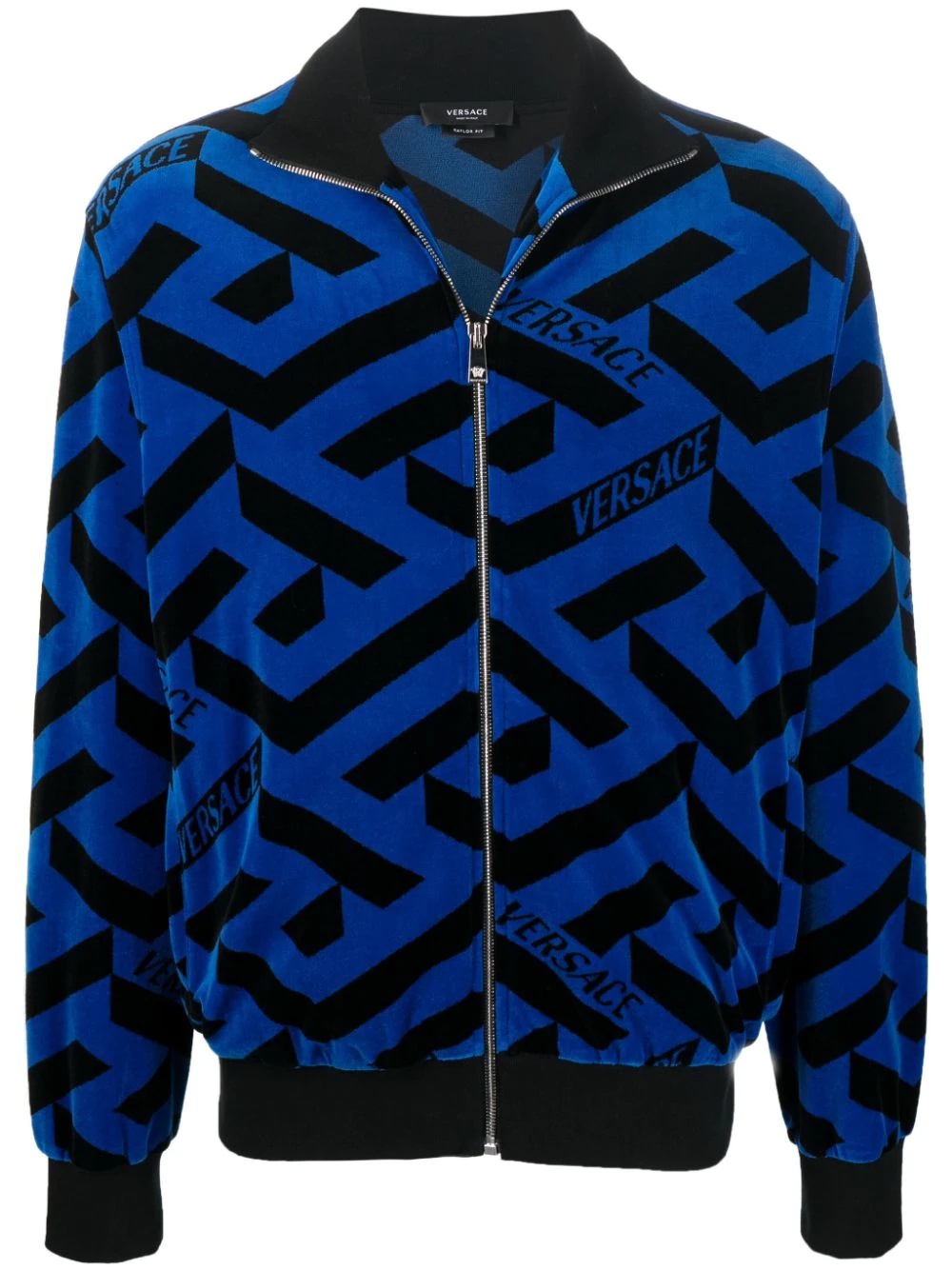 geometric-print track jacket - 1