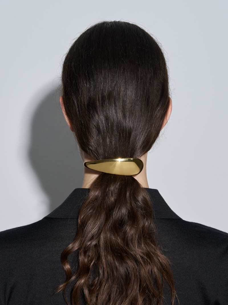 Aeyde Hera 18kt Gold-Plated Hair Clip outlook