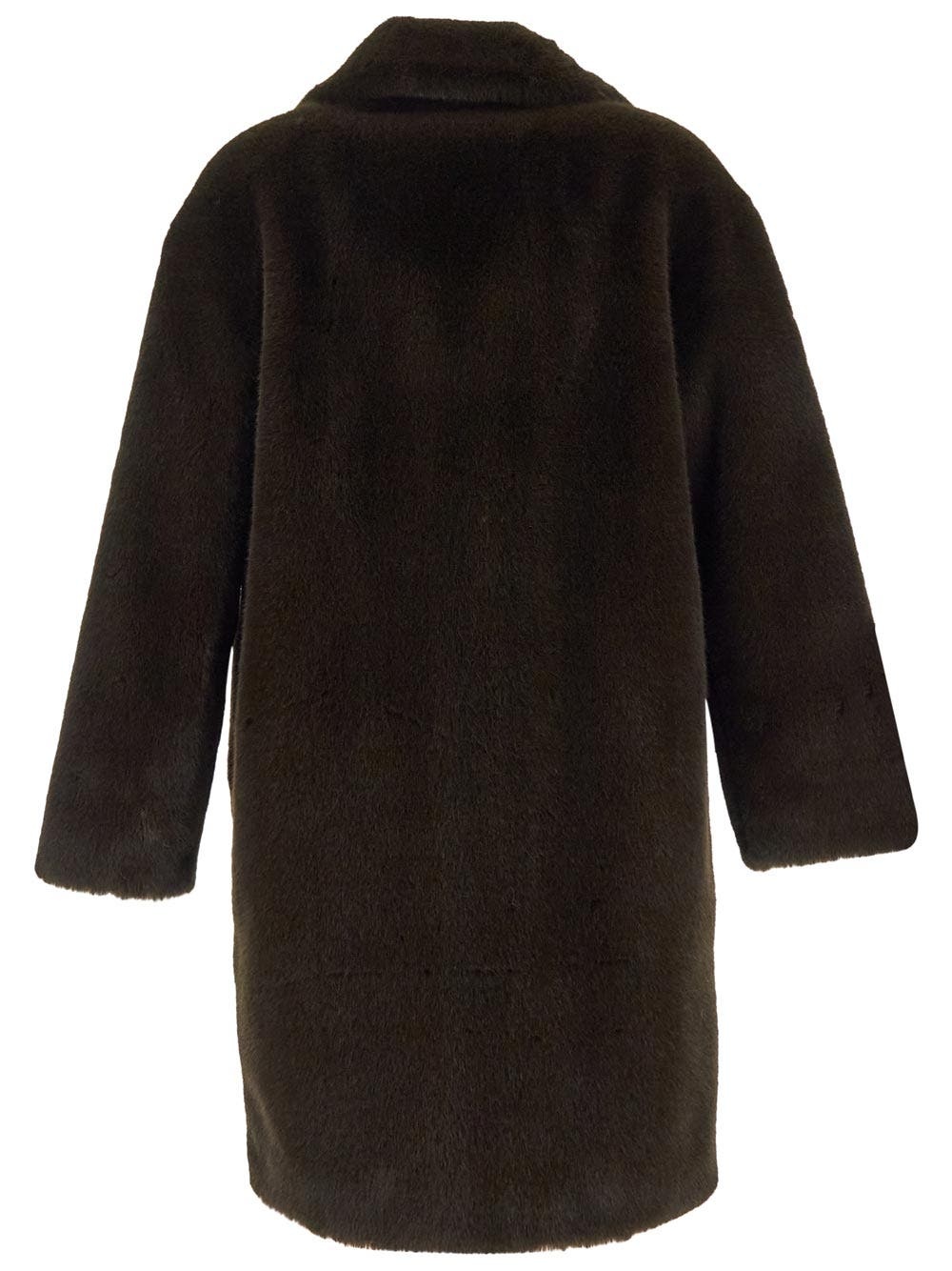 STAND STUDIO Camille Cocoon Coat | oluxury | REVERSIBLE