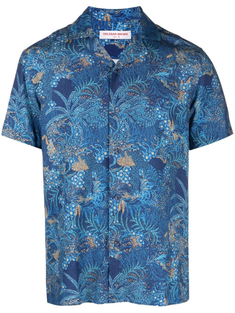 Travis Tropicana-print shirt 1