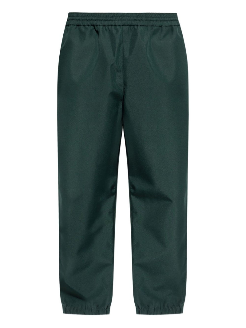 logo-appliqué track pants 1