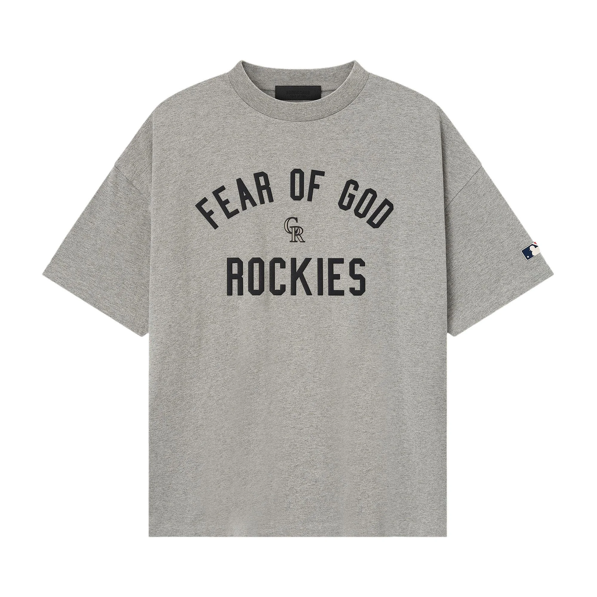 Fear of God Essentials Rockies 90s Tee 'Concrete Heather' - 1