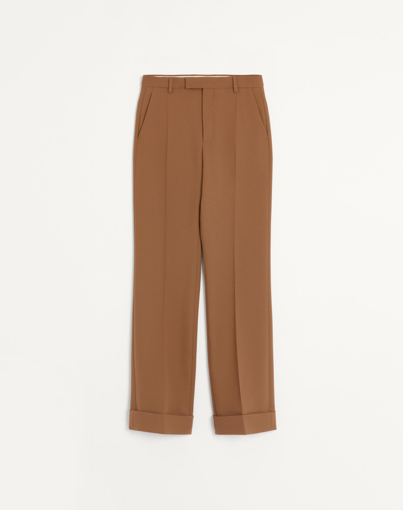 NYLON CUFFED GABARDINE PANTS 1