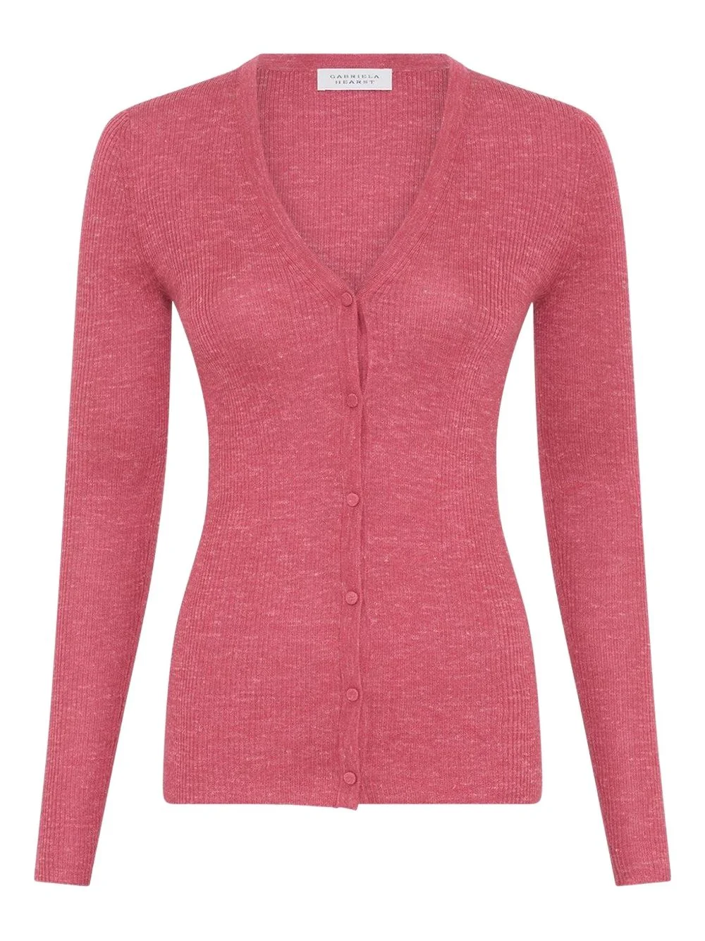 Aiste ribbed-knit cardigan - 1