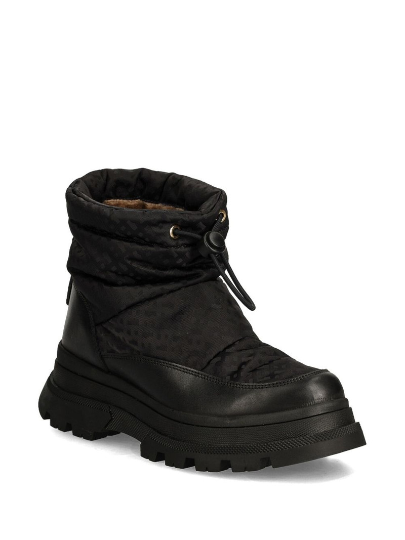 BOSS leather boots outlook