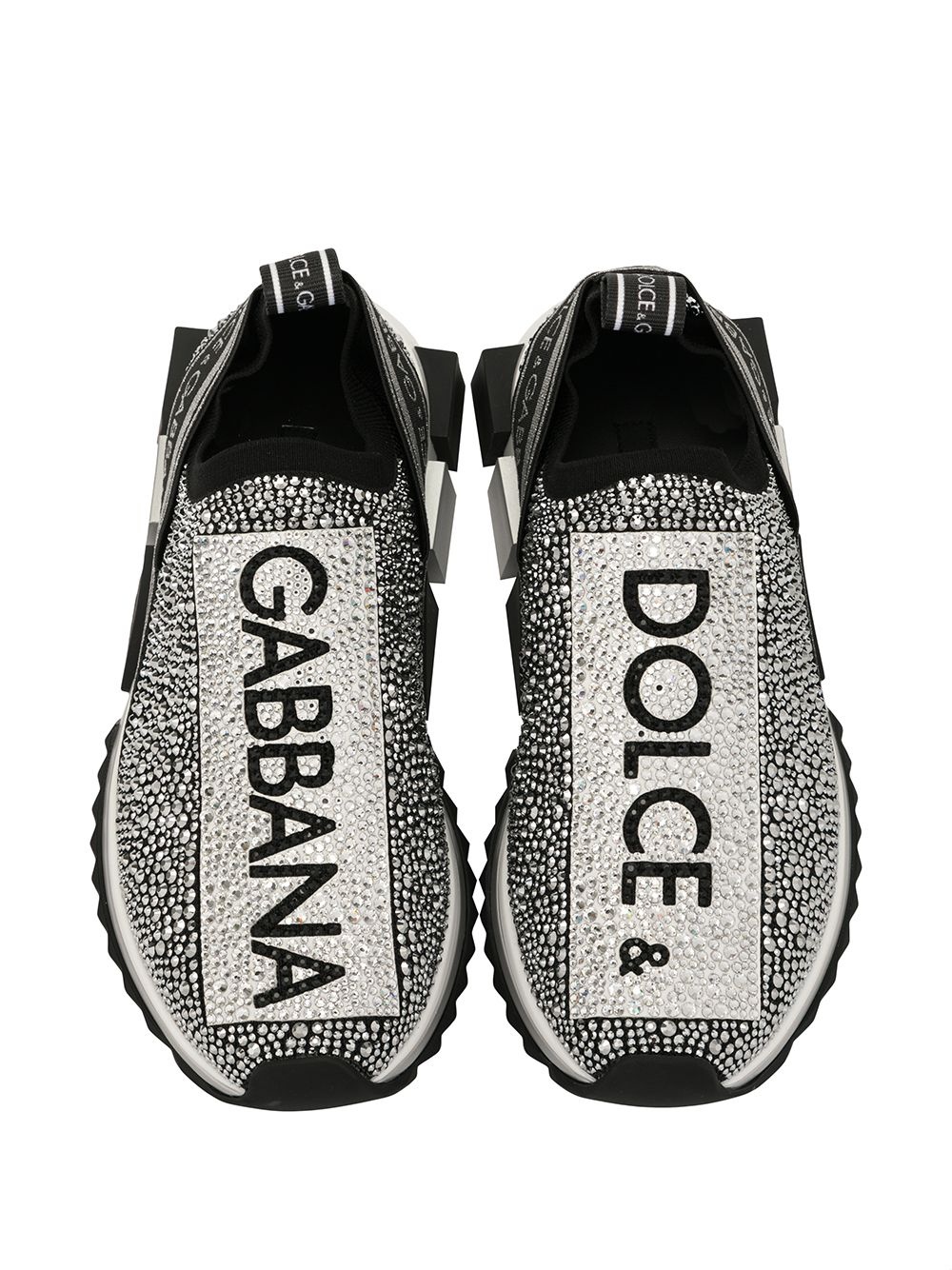 Sorrento crystal embellished sneakers - 4