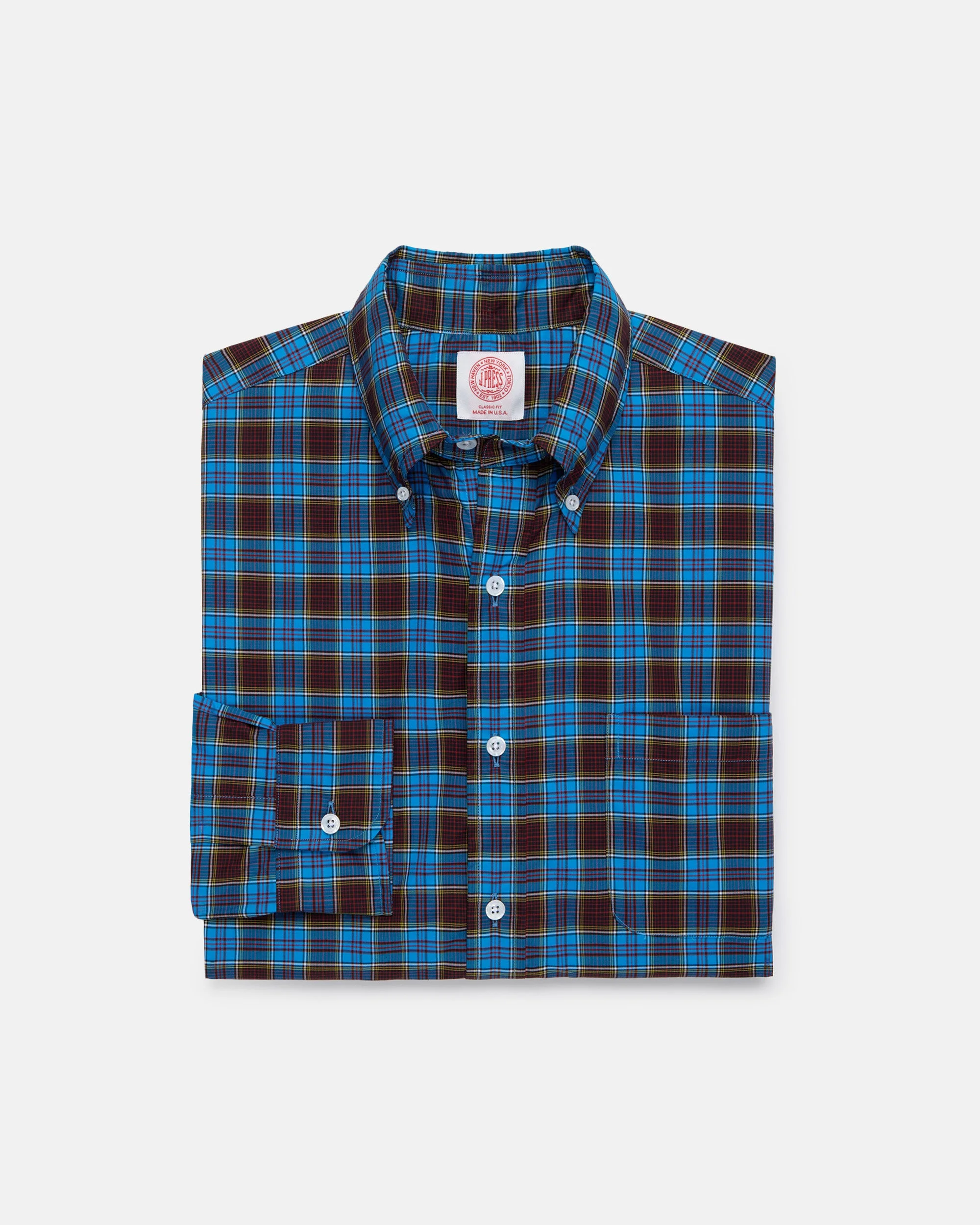 MADE-IN-USA ANDERSON TARTAN SPORT SHIRT - CLASSIC FIT - 1
