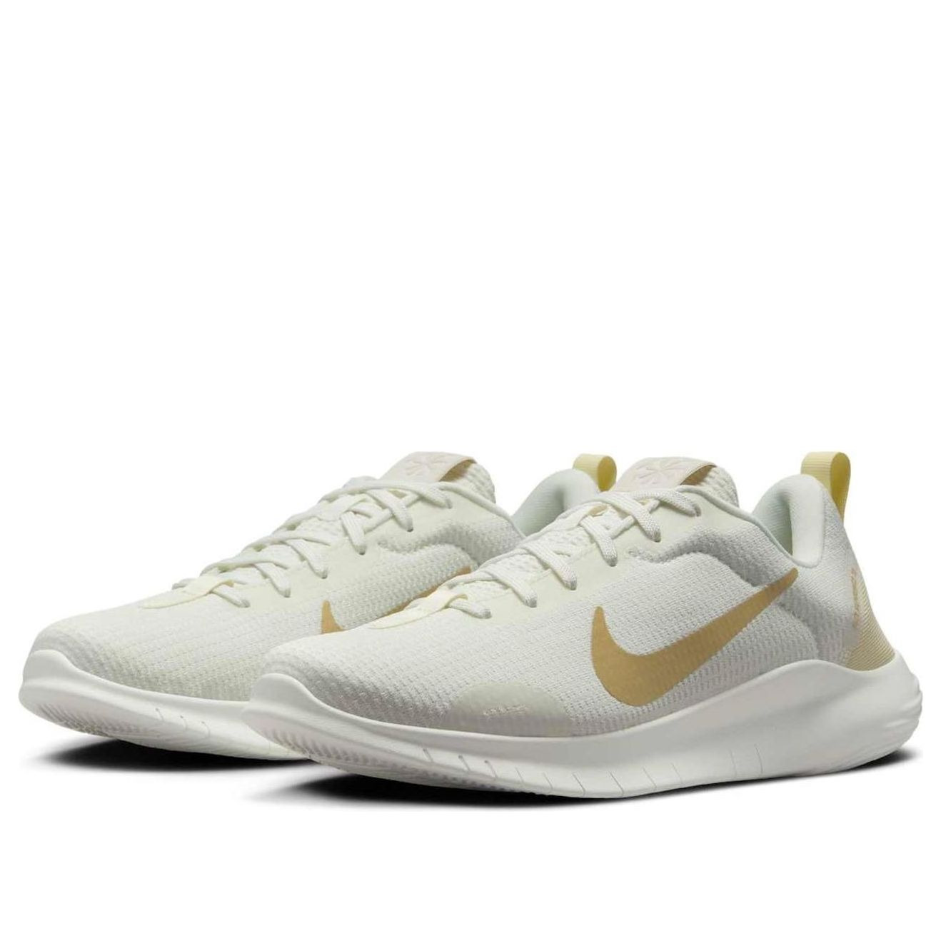 (WMNS) Nike Flex Experience Run 12 'Sail Team Gold' DV0746-104 - 3
