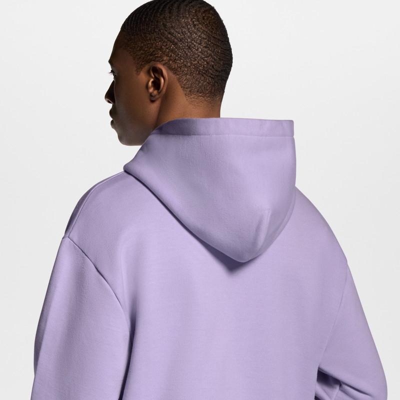 Embossed Signature Cotton Hoodie 5
