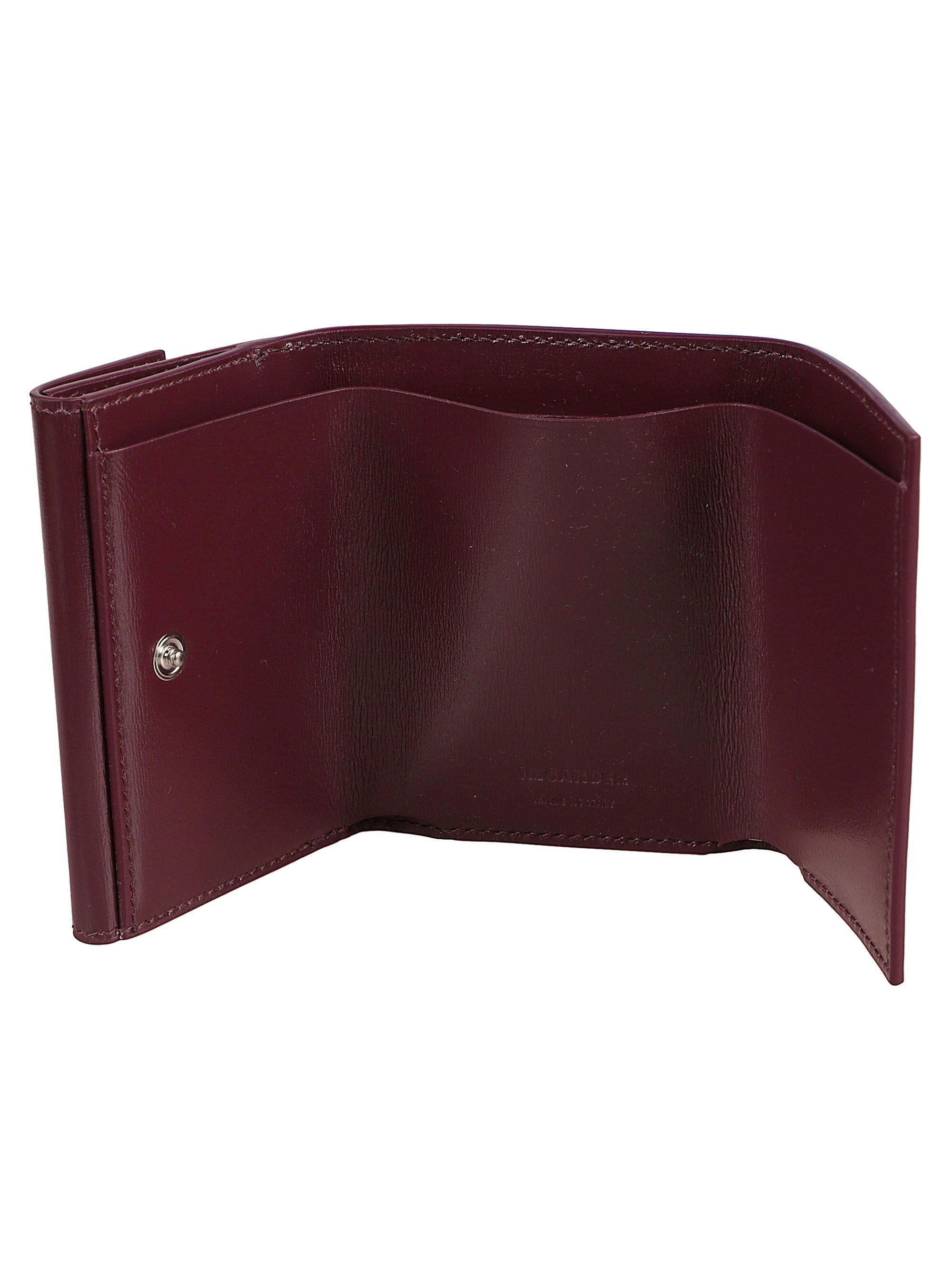 Jil Sander Women Leather Logo Wallet - 2