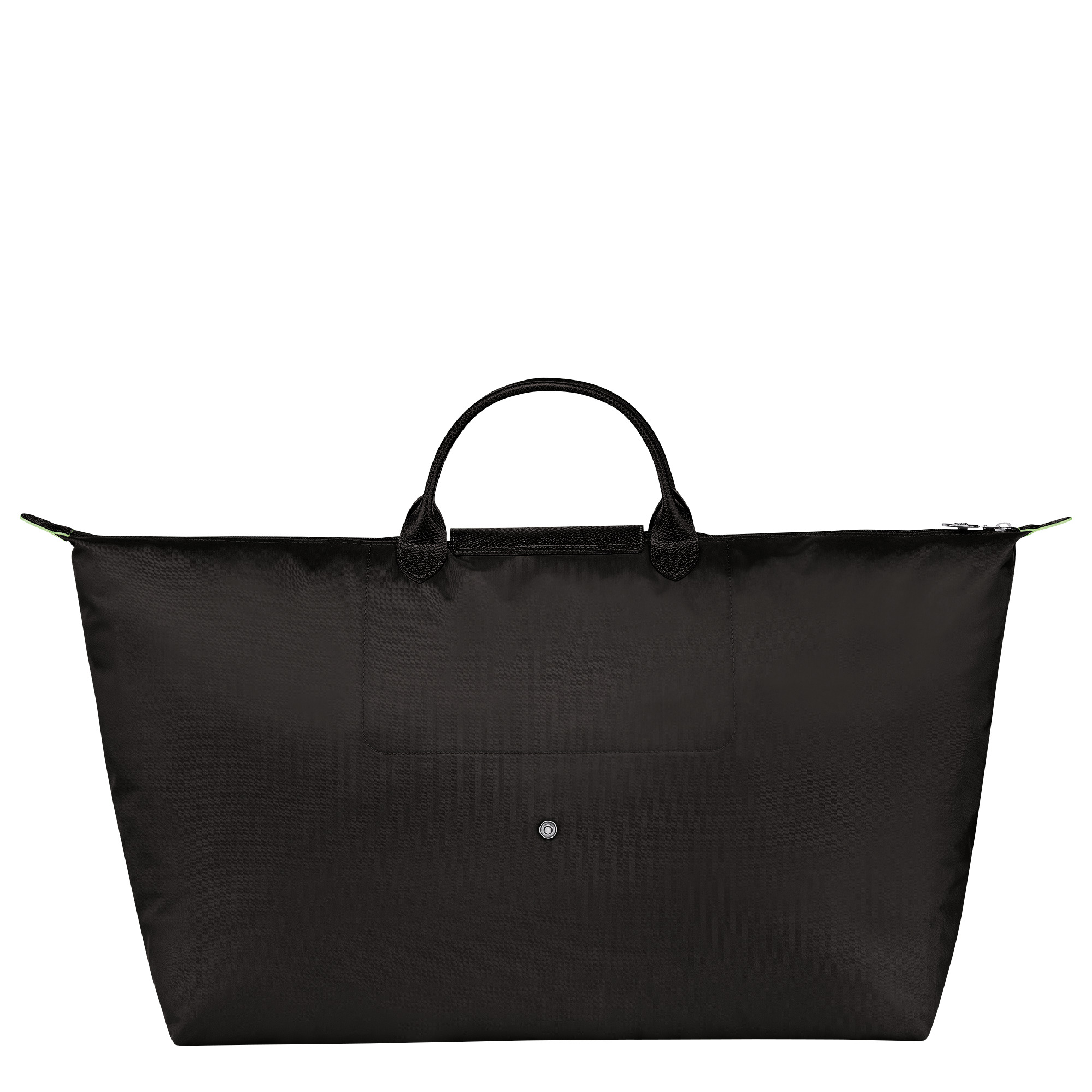 Le Pliage Green M Travel bag Black - Recycled canvas - 4