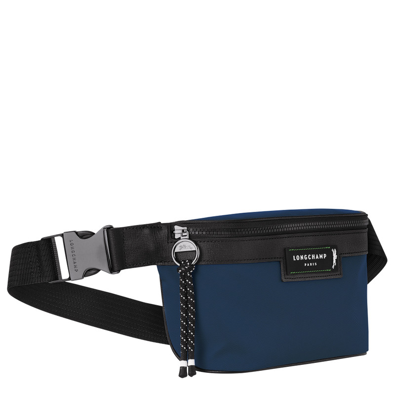 Le Pliage Energy M Belt bag Navy - Recycled canvas 3