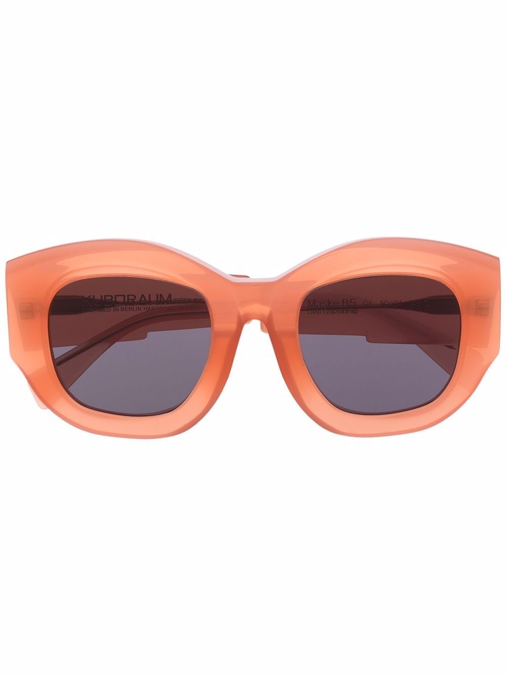 B5 cat eye-frame sunglasses - 1