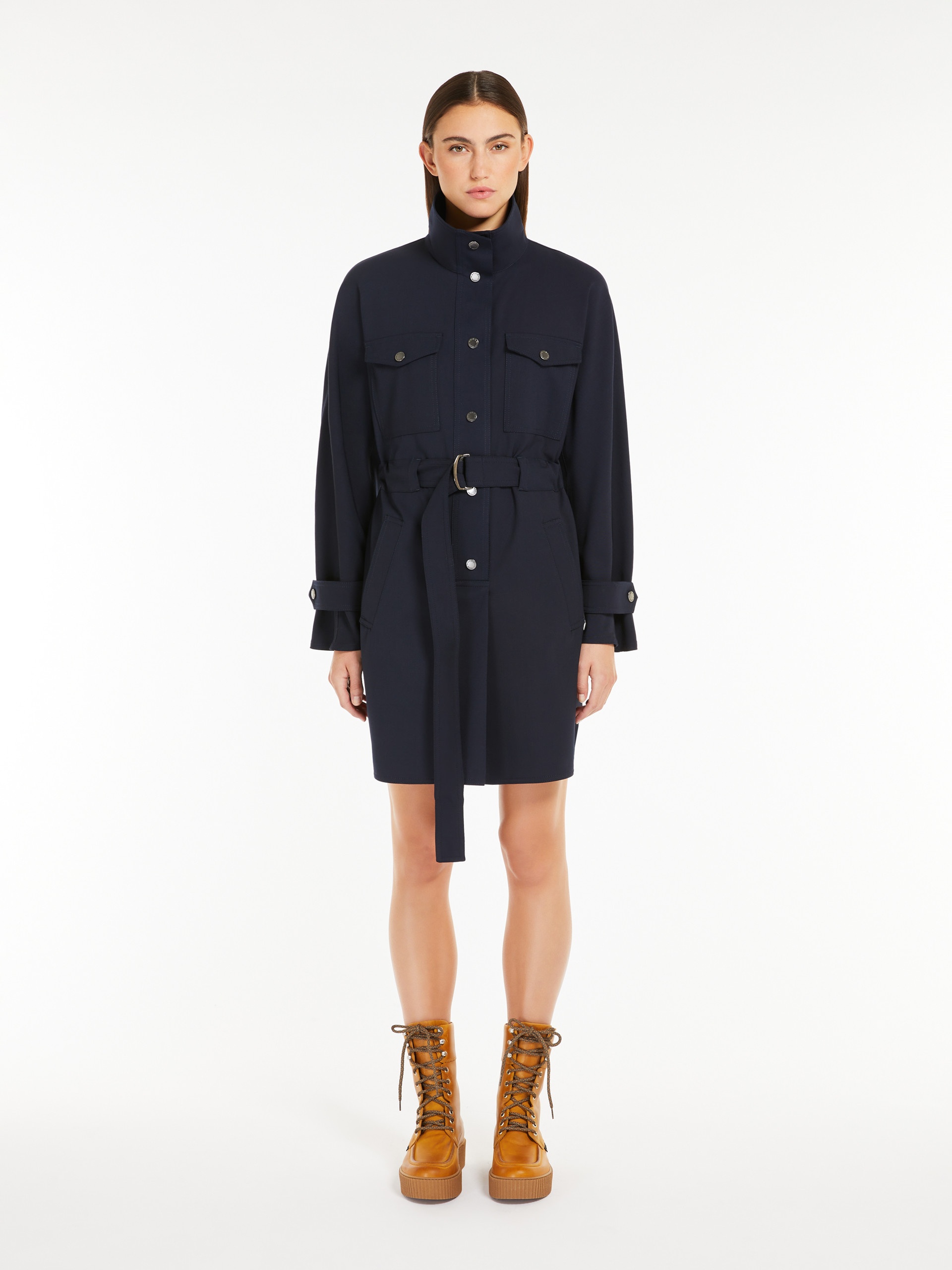 BRIOSO Wool gabardine dress - 3